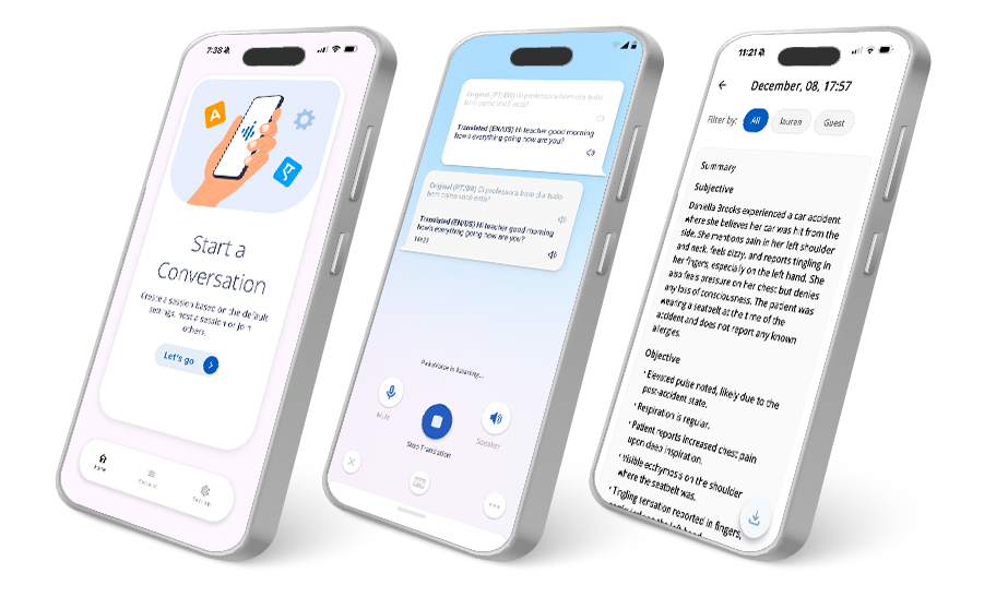 PairaVoice Live AI Translator and Note Taker