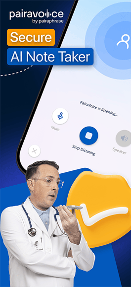 PairaVoice - Secure AI Note Taker