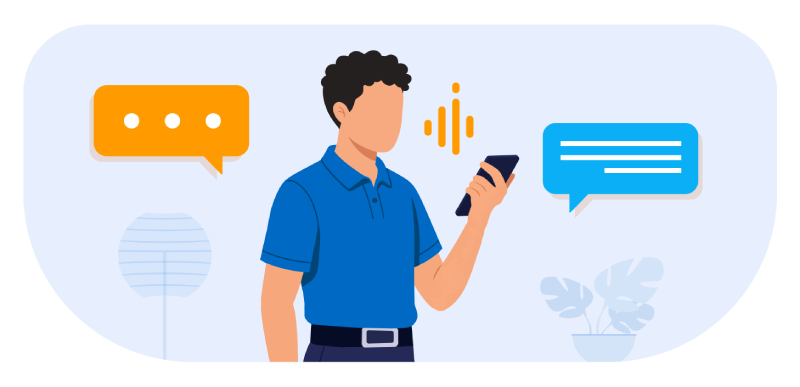 PairaVoice app showing AI voice note transcription on mobile